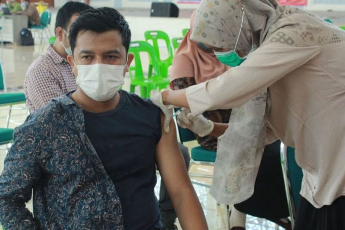Vaksinasi massal Pemerintah Aceh capai 89.429 orang
