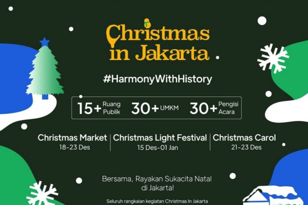 DKI adakan "Christmas in Jakarta" meriahkan Natal