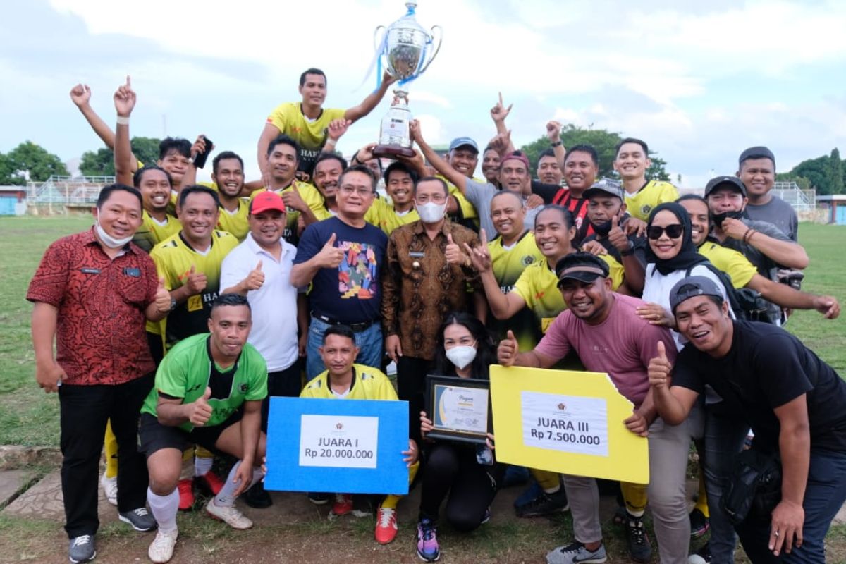 SIWO PWI Malut raih juara turnamen 2021, wartawan harus sehat