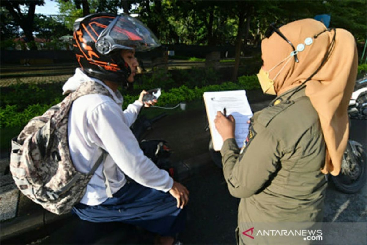 Pemerintah Kota Palu kenakan sanksi pada pelanggar protokol kesehatan