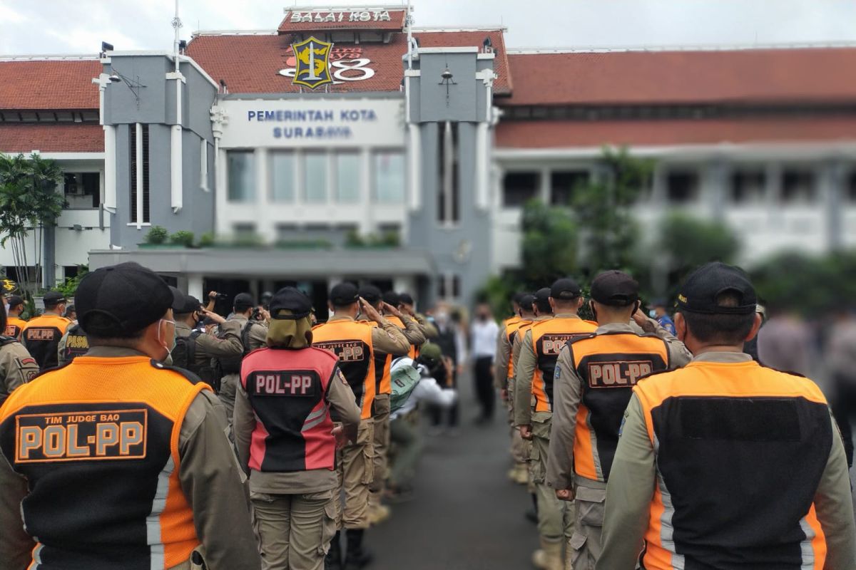 Anggota Satpol PP Surabaya terlibat narkoba diberhentikan sementara