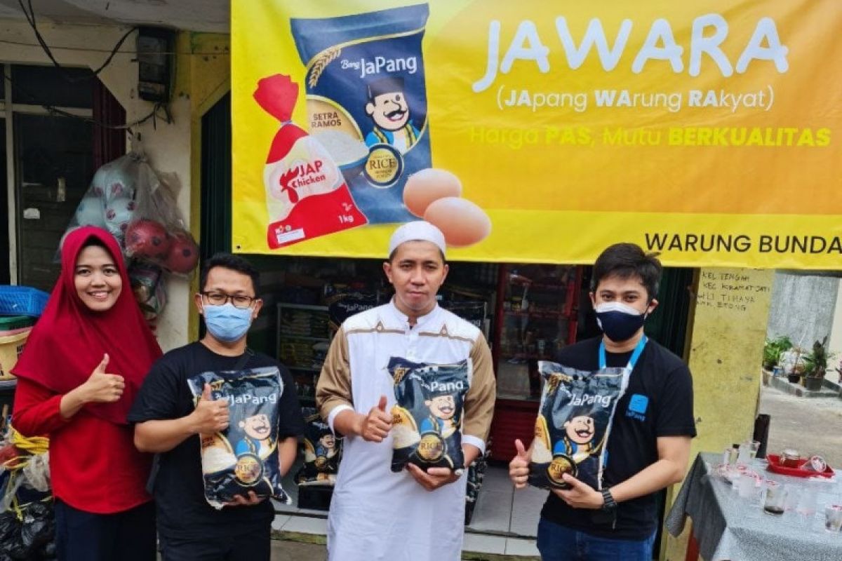 Startup Jaring Pangan targetkan 10 ribu wirausaha warung rakyat