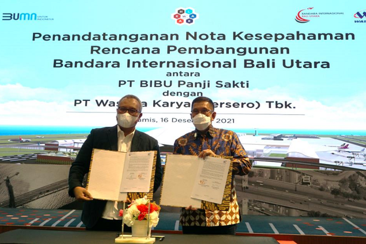 Waskita-BIBU teken MoU proyek Bandara Bali Utara