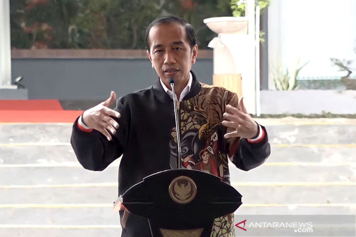 Presiden Joko Widodo resmikan Bandara Ngloram di Blora