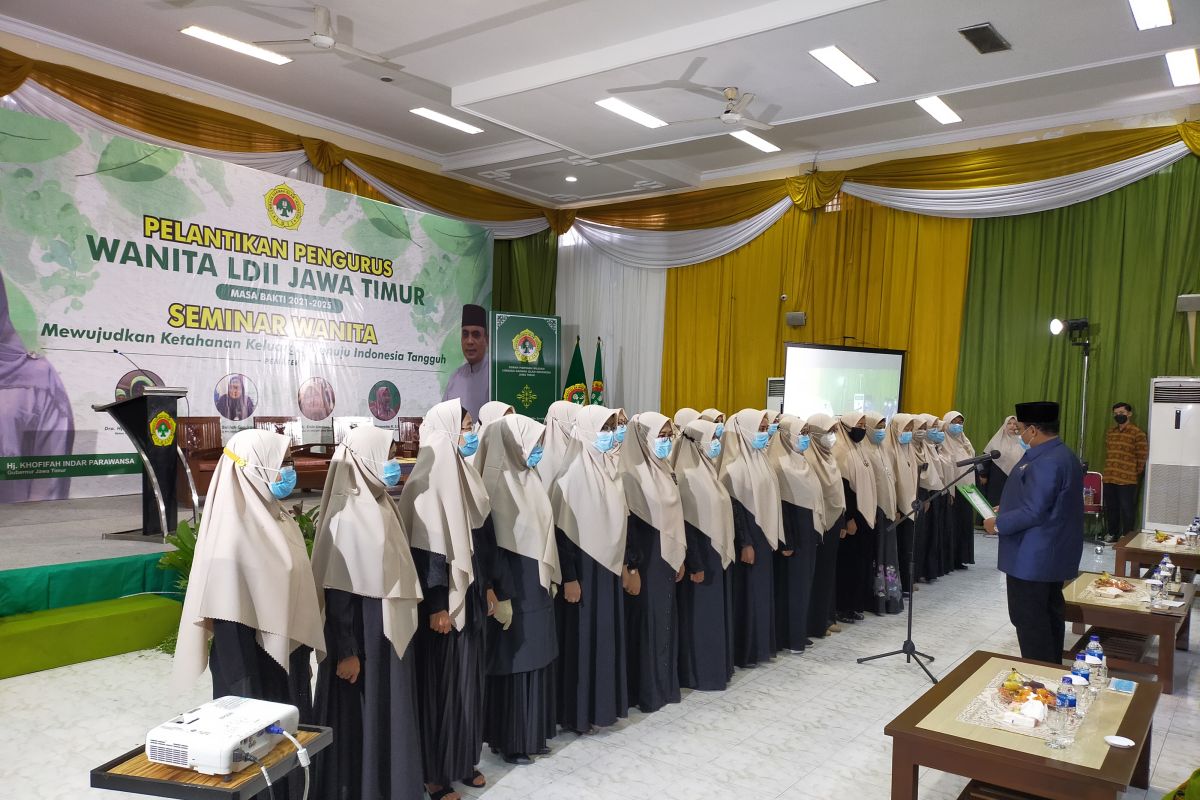 LDII Jatim bekali perempuan tentang ketahanan rumah tangga