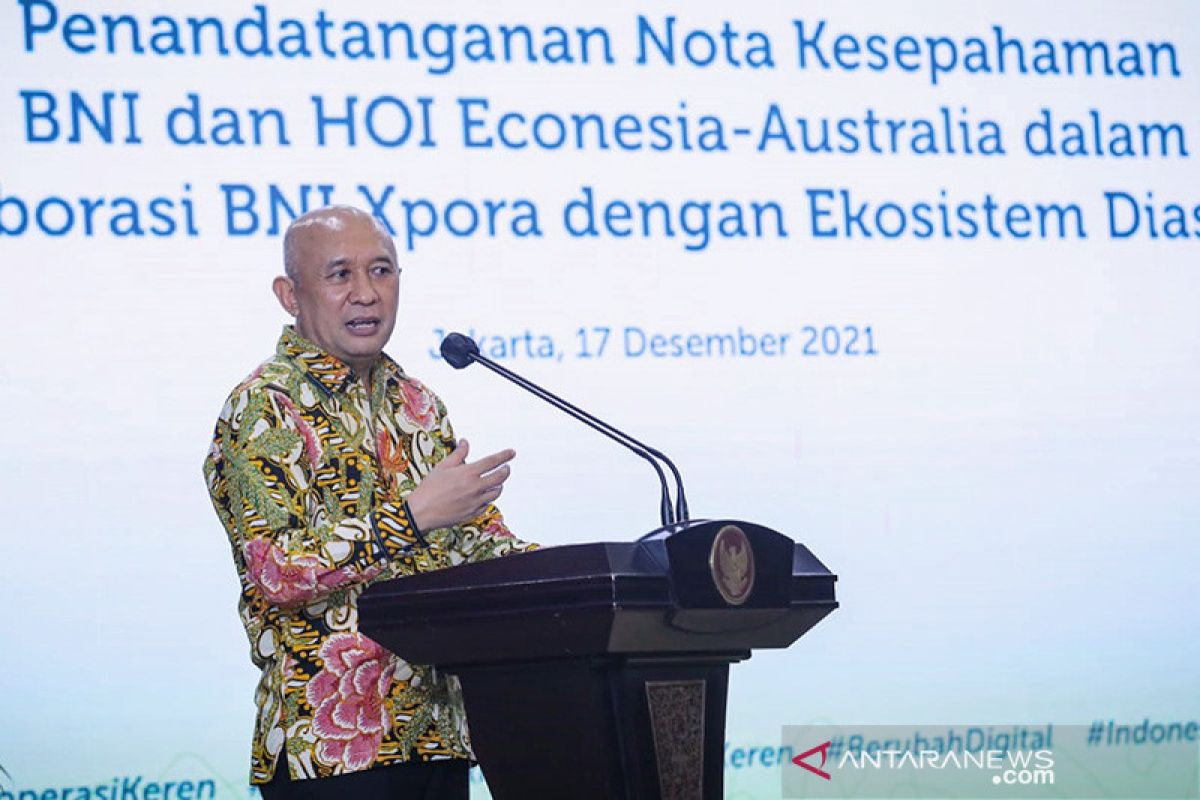 Teten harap MoU BNI-HOI dorong ekspor UKM ke Australia lebih mudah