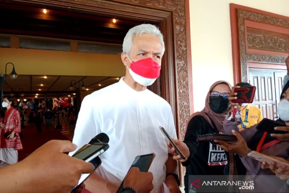 Ganjar Pranowo enggan komentari terkait elektabilitasnya pada Pilpres 2024