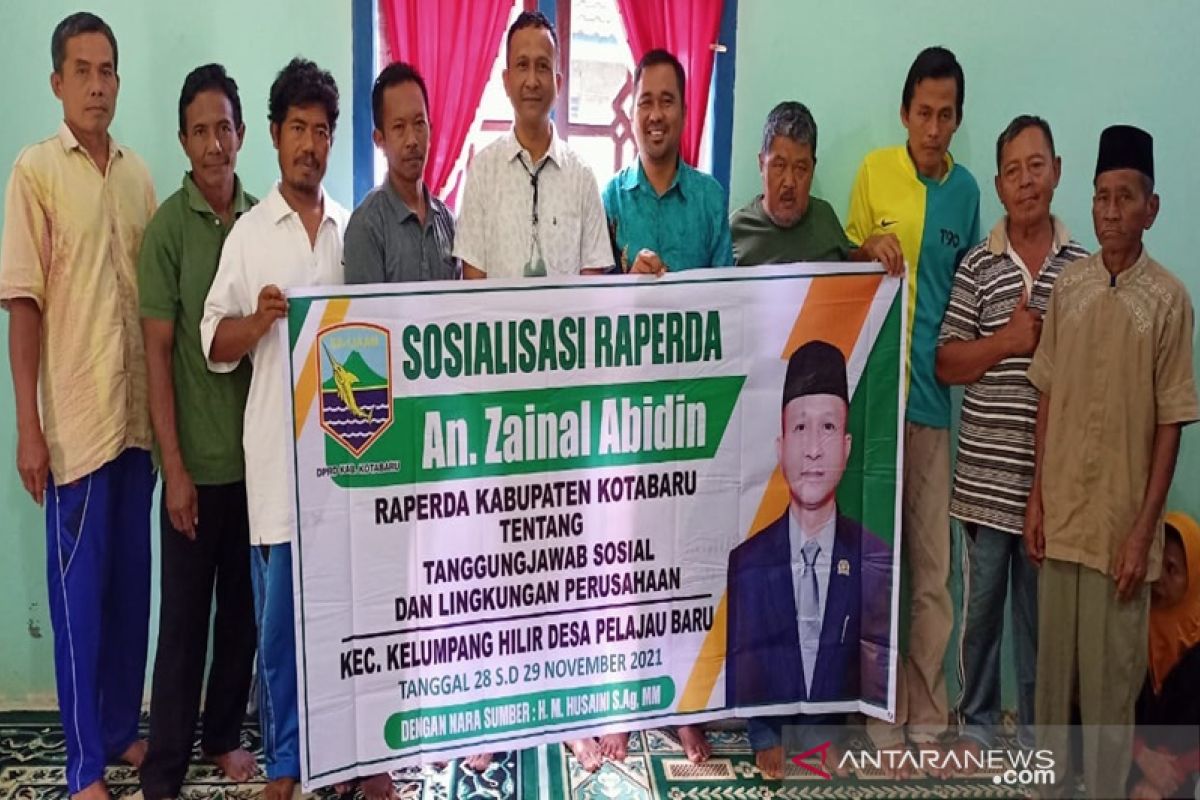 Anggota DPRD sosialisasikan Raperda CSR