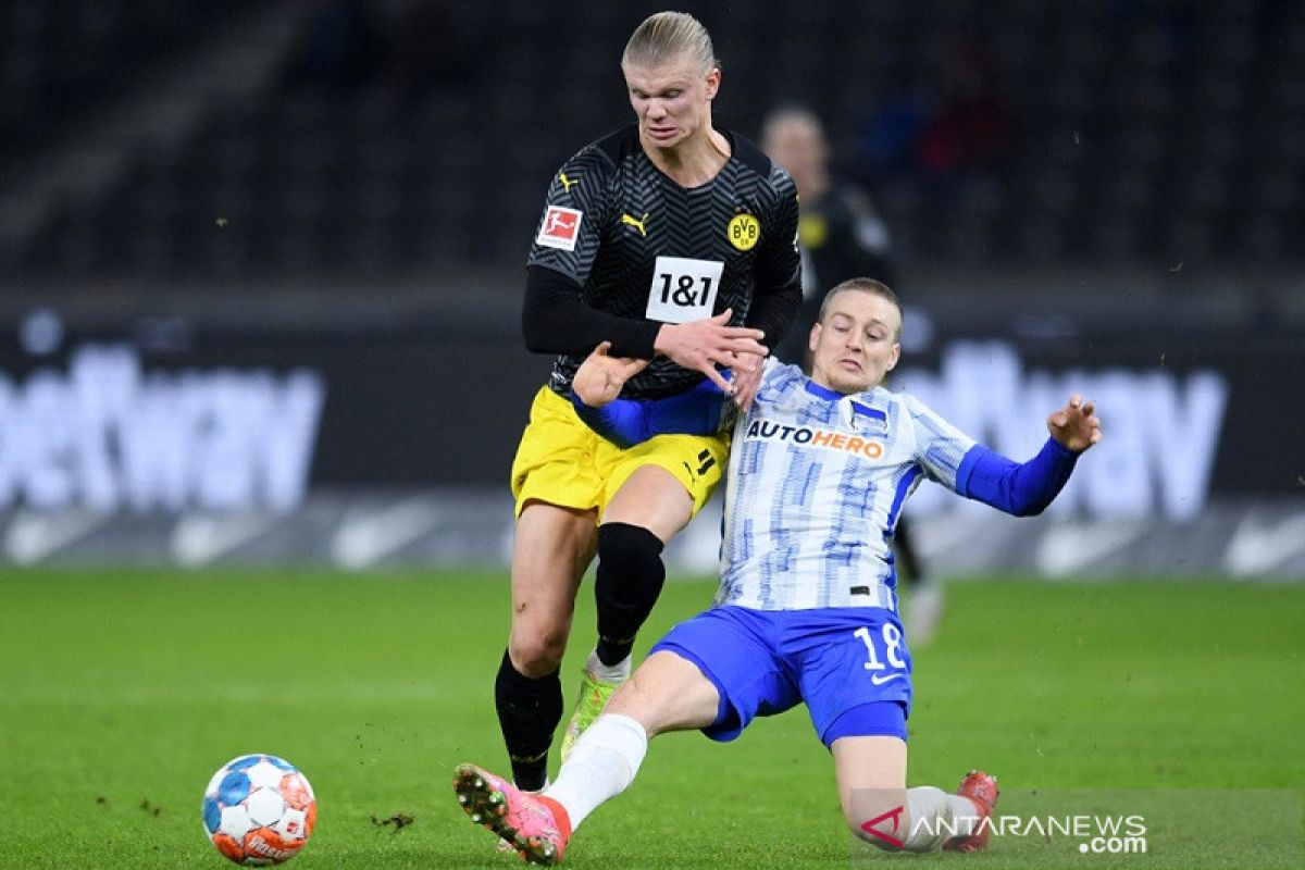 Liga Jerman: Dortmund tutup 2021 dengan kekecewaan