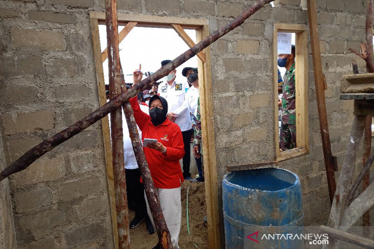 Mensos resmikan 25 rumah layak huni di Bangka Barat