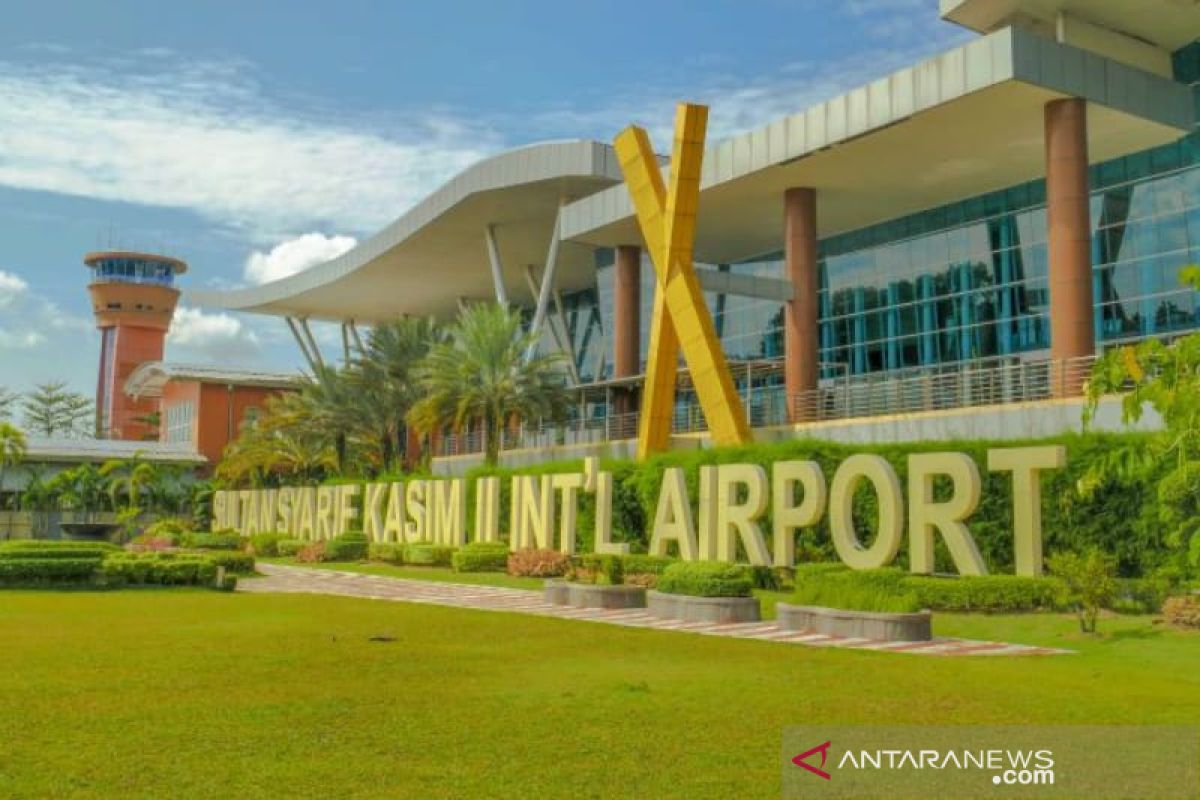 Penumpang di Bandara SSK II Pekanbaru meningkat