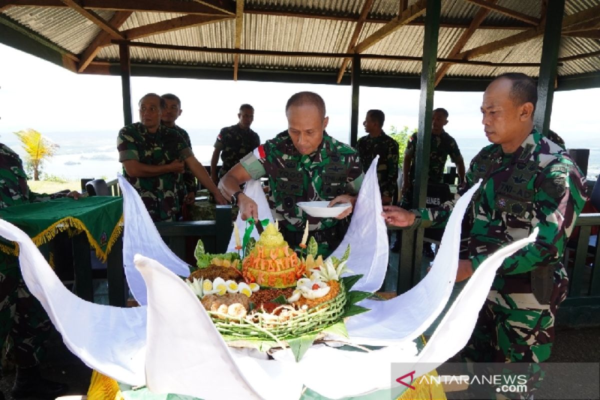 Pangdam XVII/Cenderawasih pimpin upacara HUT korps Infanteri TNI AD