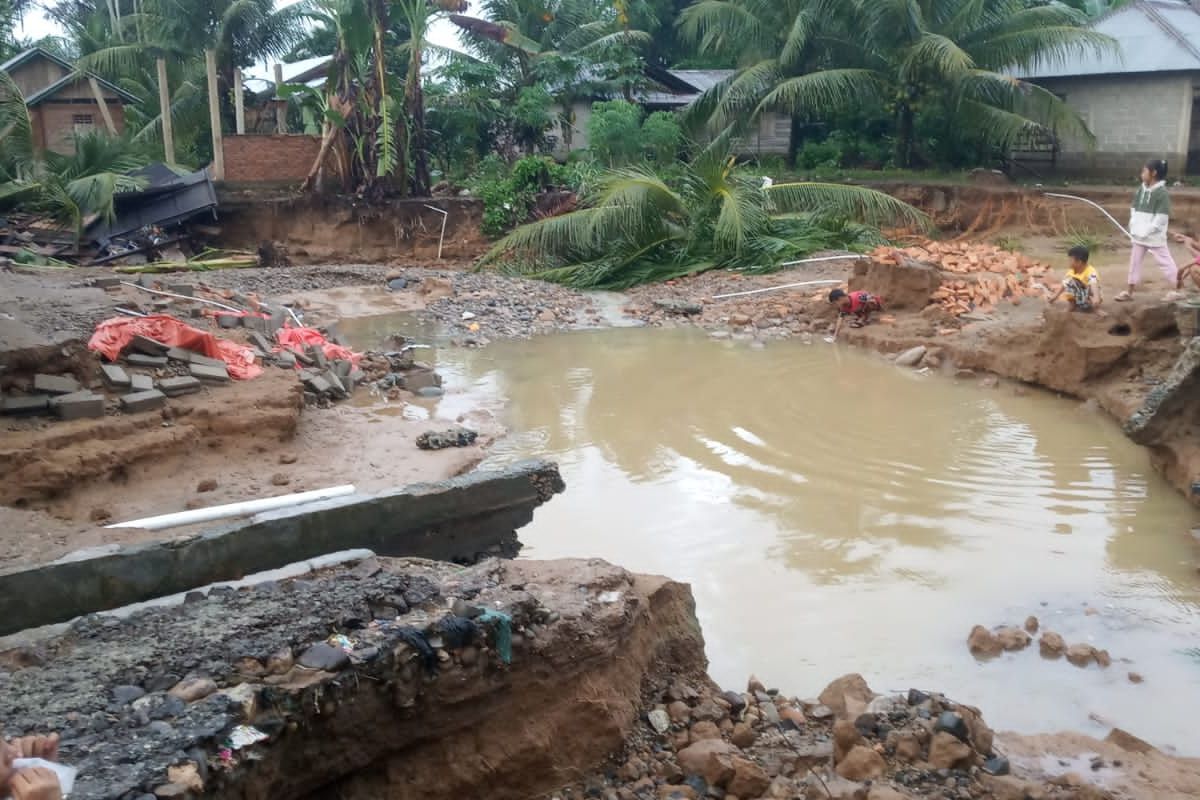 Banjir di Ranah Batahan Pasaman Barat sudah surut