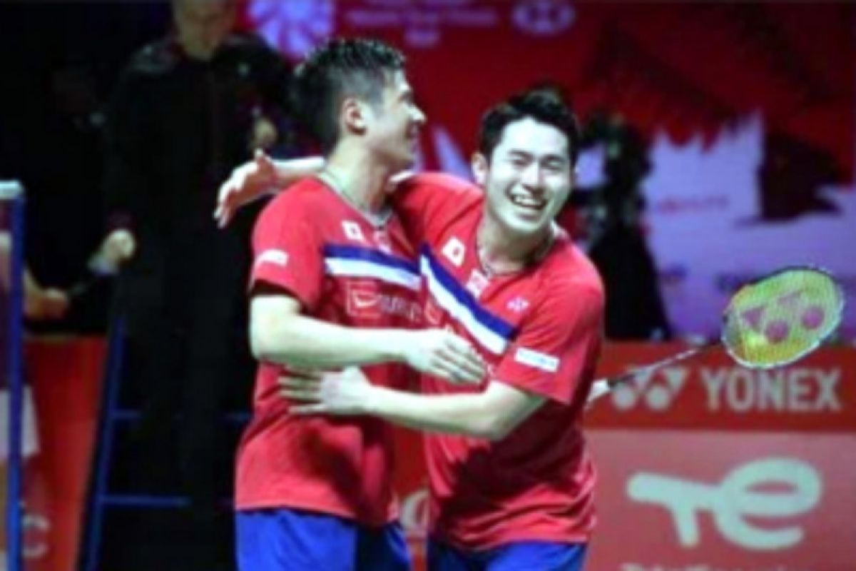 Kejuaraan Dunia BWF - Ganda putra Hoki/Kobayashi lawan Ji Ting/Tan di babak final