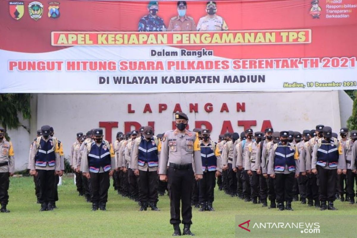 Polisi siagakan 950 personel guna amankan pilkades serentak di Madiun