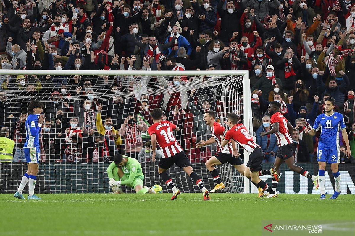 Liga Spanyol: Athletic Bilbao pecundangi Real Betis  3-2