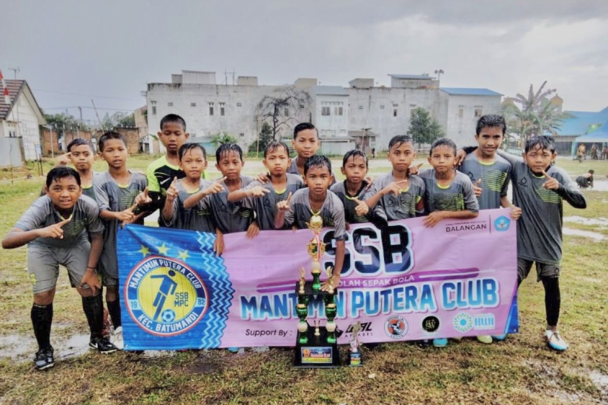 SSB Mantimin juarai turnamen Tanjung Rema Cup U-12