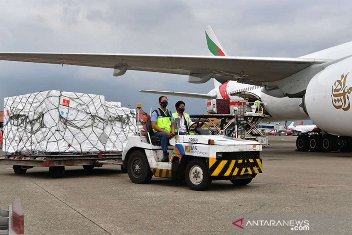 Indonesia terima 12 juta dosis vaksin AstraZeneka