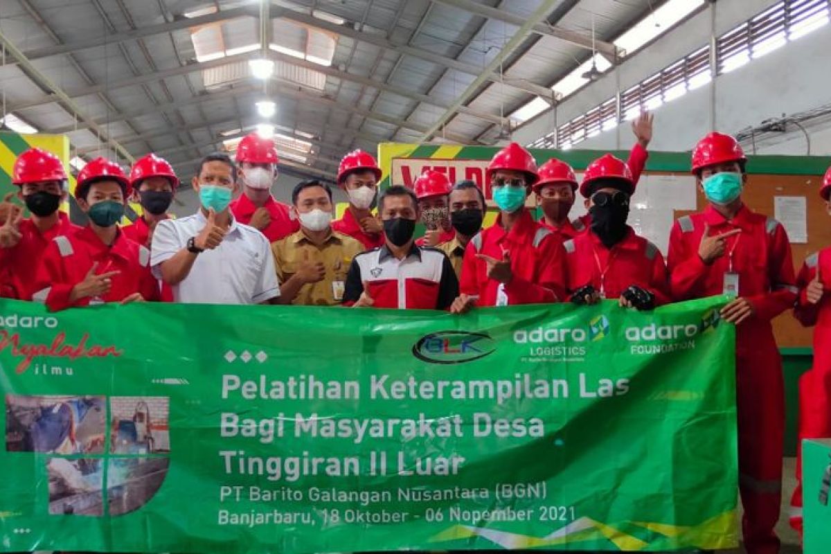 Tingkatkan Kualitas SDM, Adaro Logistics Latih Keterampilan Welder