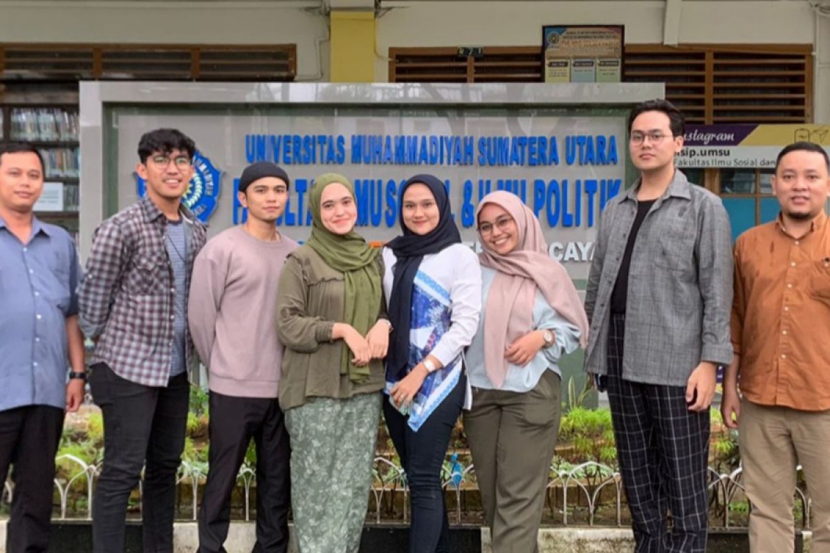 Mahasiswa IKO FISIP UMSU juara 9 kategori di ajang internasional YCD 2021 Medan