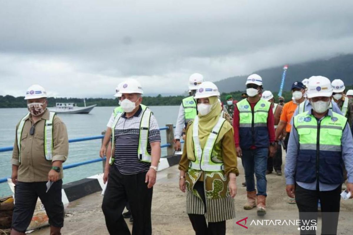 Progres pembangunan Pelabuhan Teluk Sulaiman capai 95,2 persen