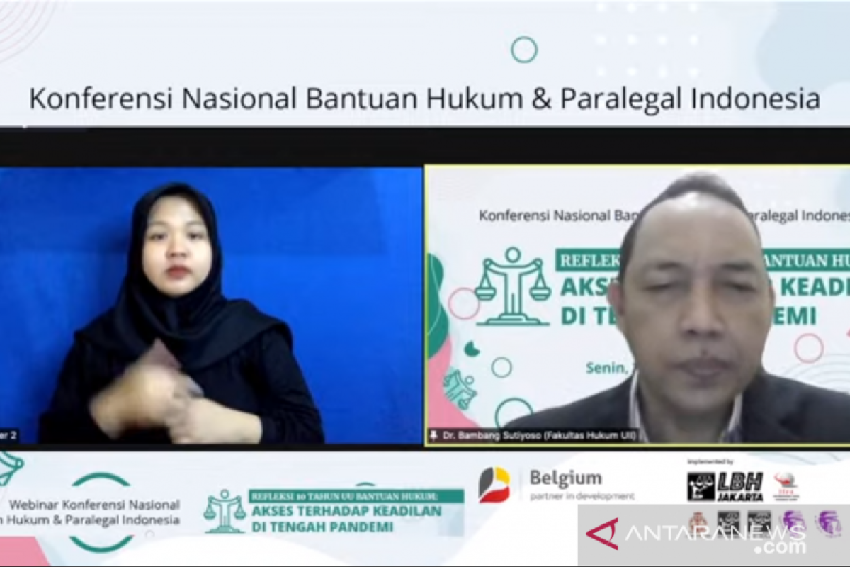 Pakar rekomendasikan pendidikan hukum klinik penuhi akses keadilan