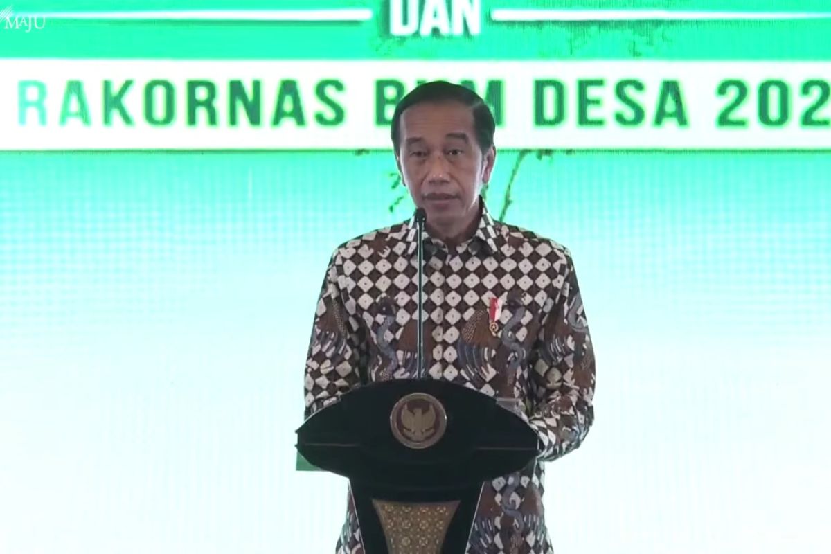 Presiden Jokowi minta BUMN dan swasta libatkan BUM Desa dalam kegiatan