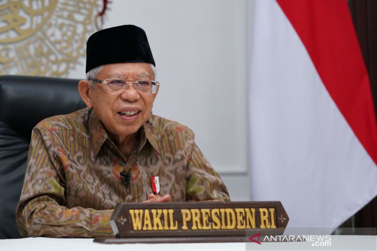 Wapres Ma'ruf Amin: Jiwa keagamaan melemah pada sistem politik Indonesia