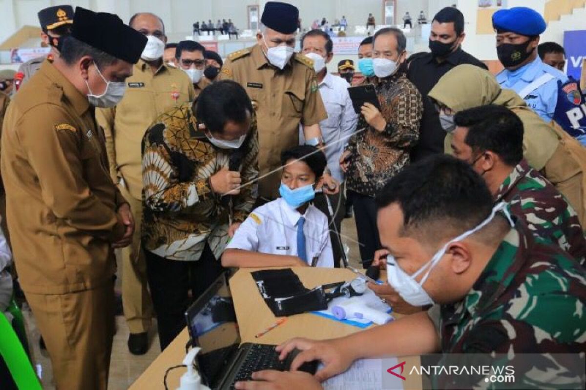 Satgas: 1,9 juta warga Aceh sudah divaksin COVID-19
