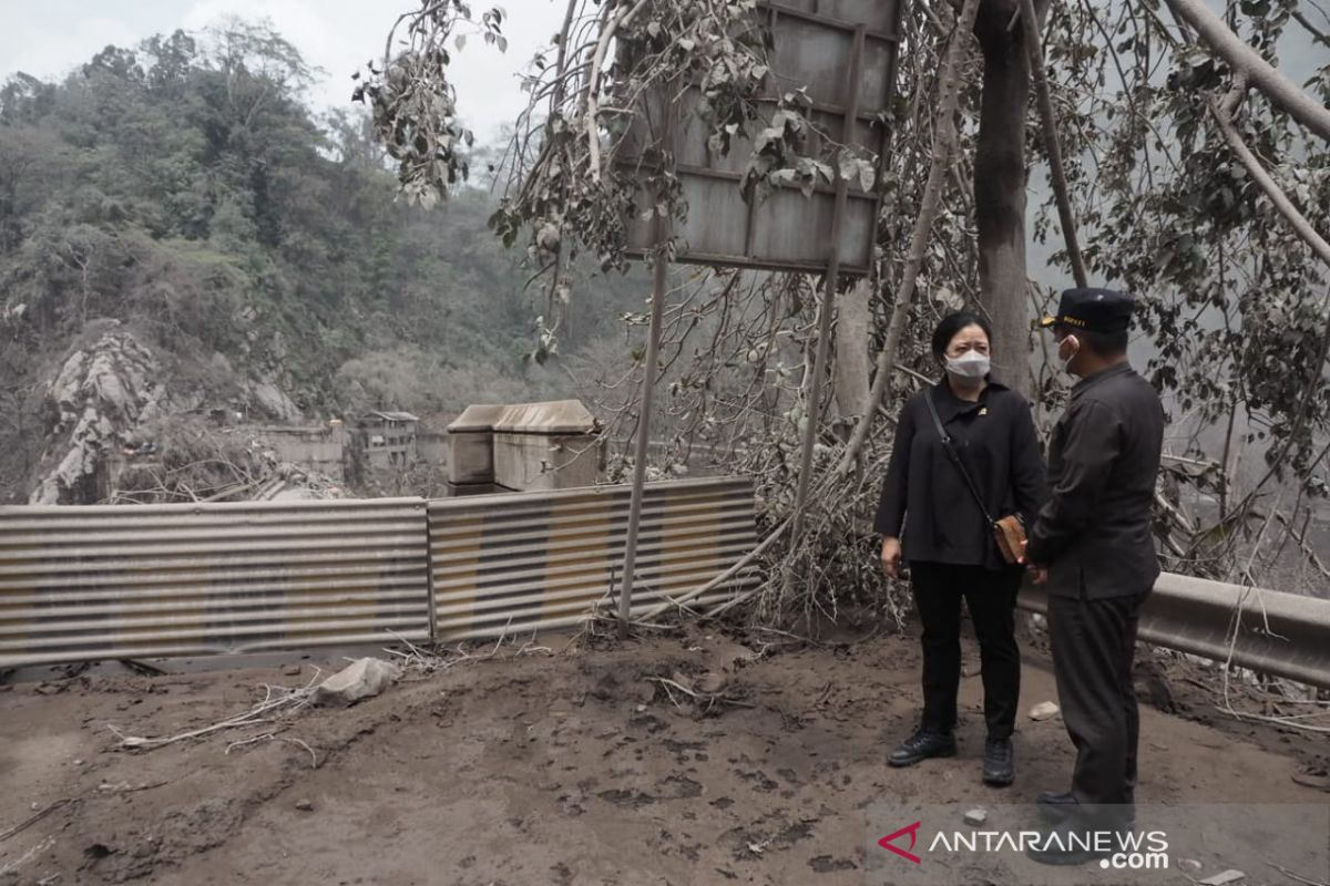 Ketua DPR Puan Maharani minta Jembatan Gladak Perak segera diperbaiki