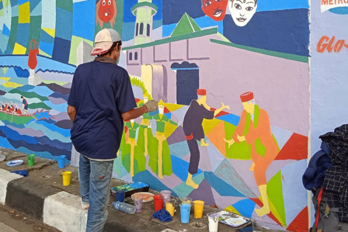 Underpass Cikokol Tangerang bakal berhias seni mural