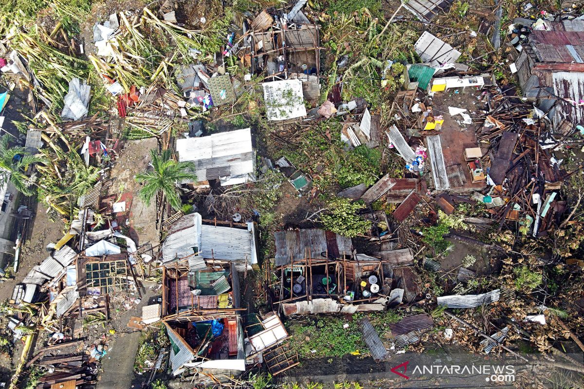 Korban tewas akibat Topan Rai di Filipina tembus 375 dan 56 belum ditemukan