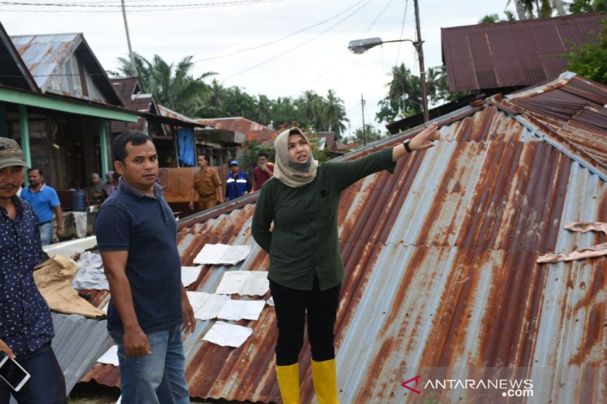 Kerugian banjir Madina ditaksir mencapai Rp107 miliar