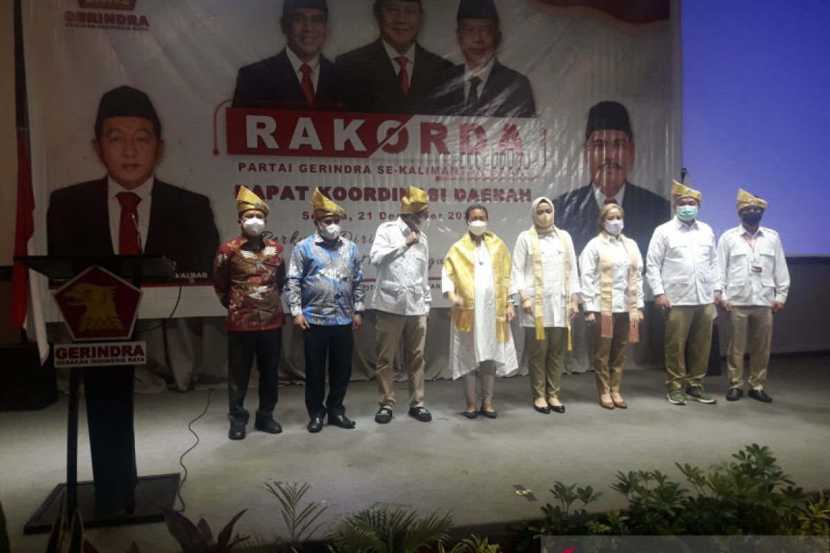 Gerindra Kalbar berbenah dan bergerak persiapan Pemilu 2024