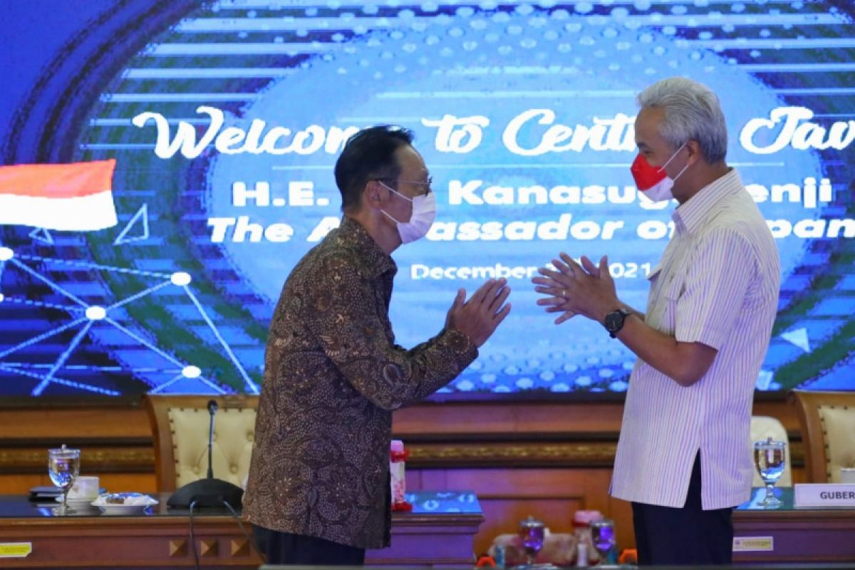 Dikunjungi Dubes Jepang, Ganjar ingin kerja sama penanggulangan bencana