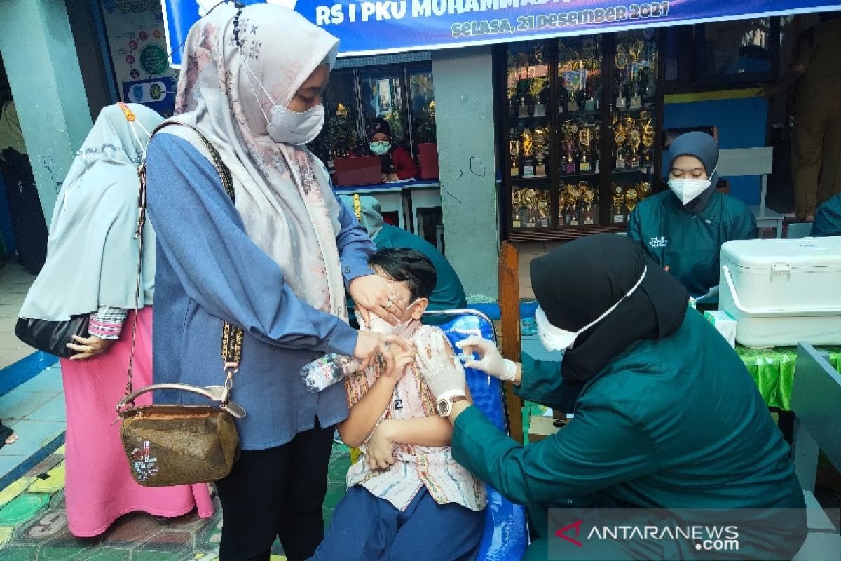 Pemkot Palangka Raya mulai vaksinasi anak 6-11 tahun