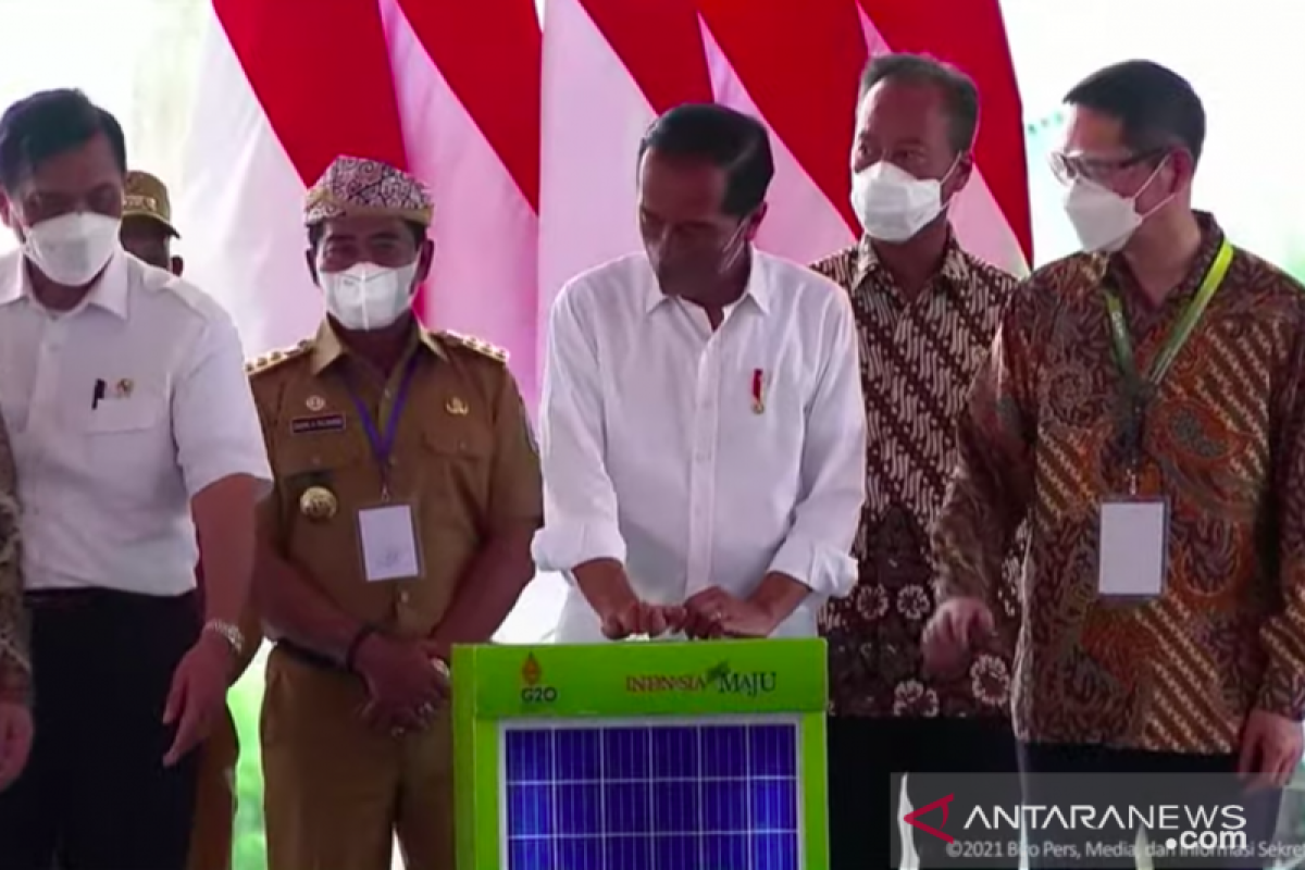 Presiden Jokowi harapkan kawasan industri hijau Kaltara jadi terbesar dunia