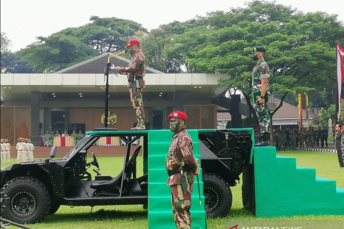 Kasad Jenderal Dudung ingatkan prajurit Kopassus tingkatkan kemampuan tempur