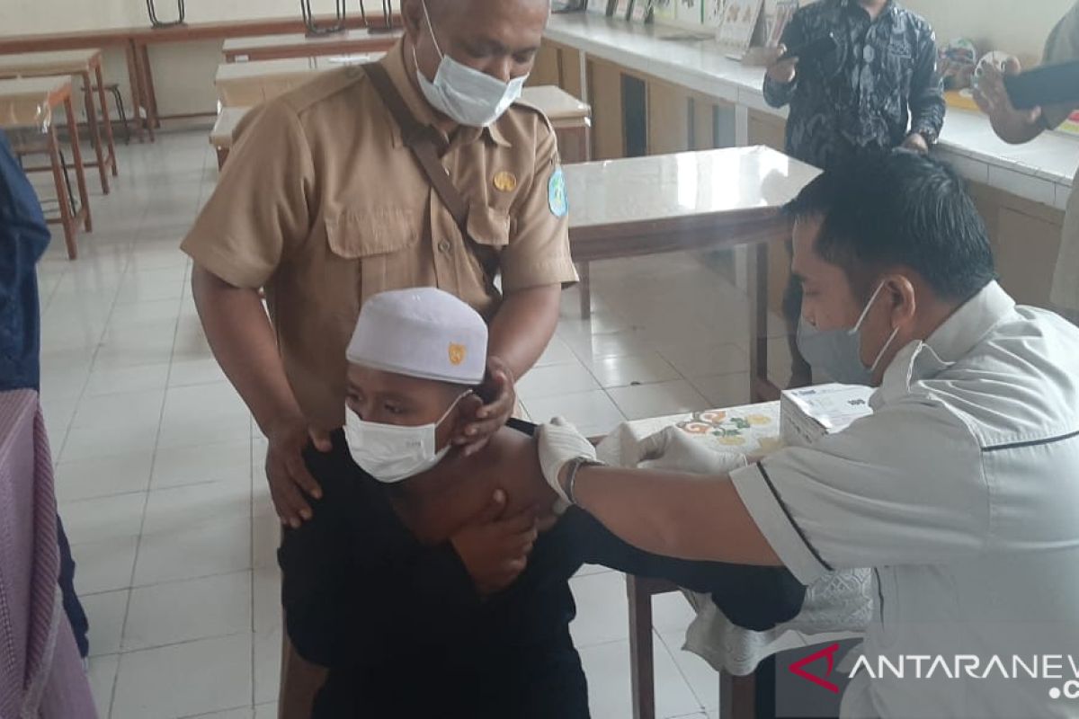 Sebanyak 26.396 remaja di Bangka telah divaksinasi COVID-19