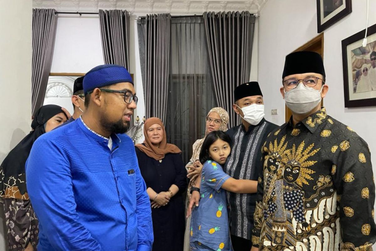 Hadiri tahlilan, Anies: Haji Lulung tokoh Betawi tingkat nasional