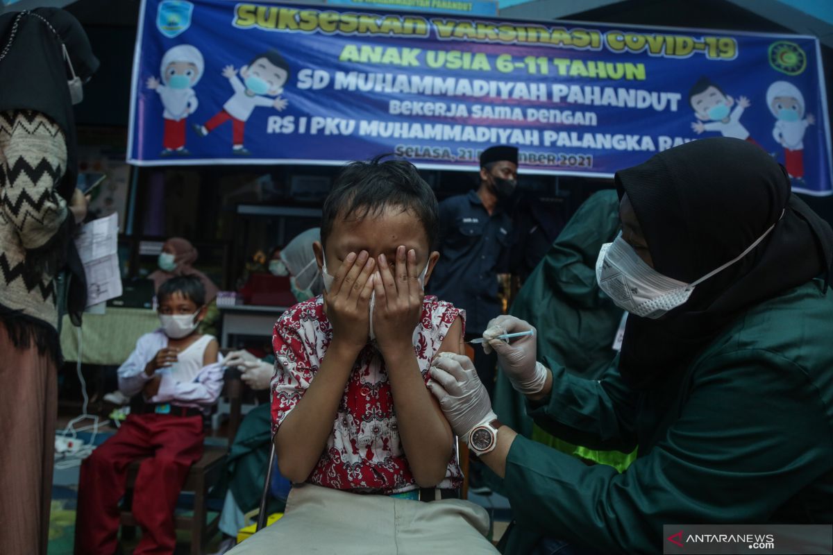 Sebanyak 107.706.013 orang di Indonesia sudah divaksinasi COVID-19 dosis lengkap