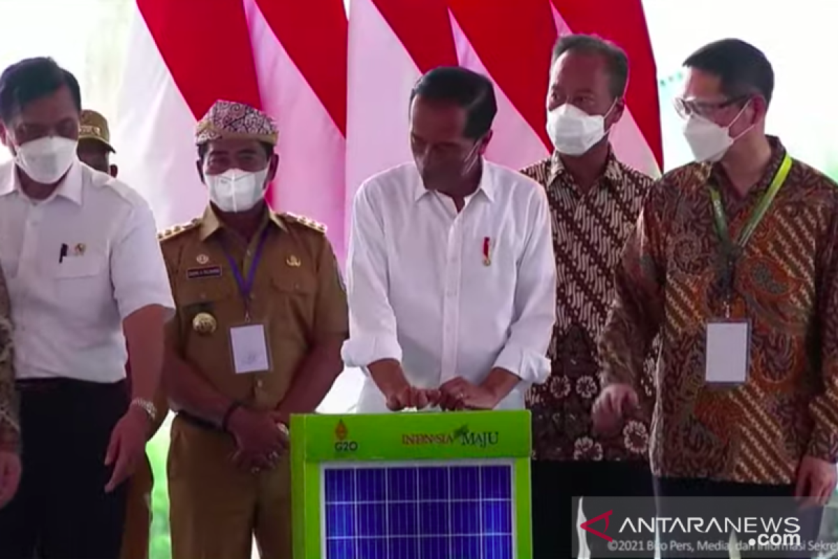 Presiden Jokowi harap kawasan industri hijau Kaltara jadi yang terbesar di dunia