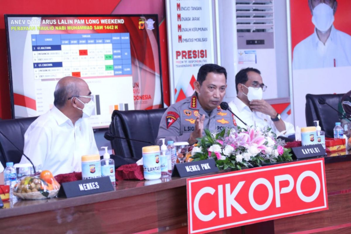 Kapolri minta pos pengamanan Nataru diperkuat