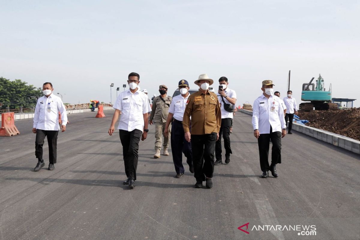 Gubernur Banten buka lalu lintas Jembatan Bogeg, terlebar di Indonesia