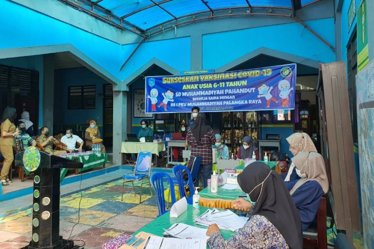 Ketua DPRD Palangka Raya dorong percepatan vaksinasi anak usia 6-11 tahun