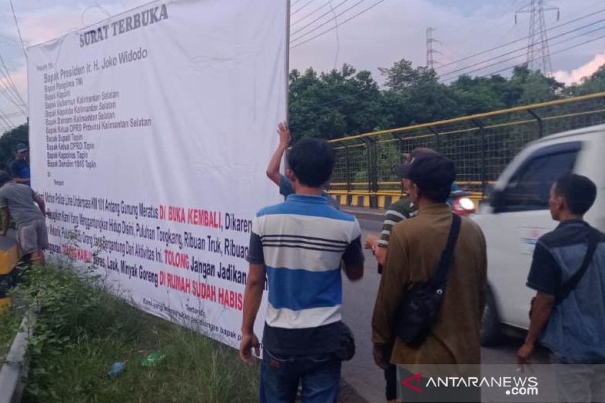 Selain di Tapin penutupan jalan batu bara rugikan kesejahteraan pekerja HSS