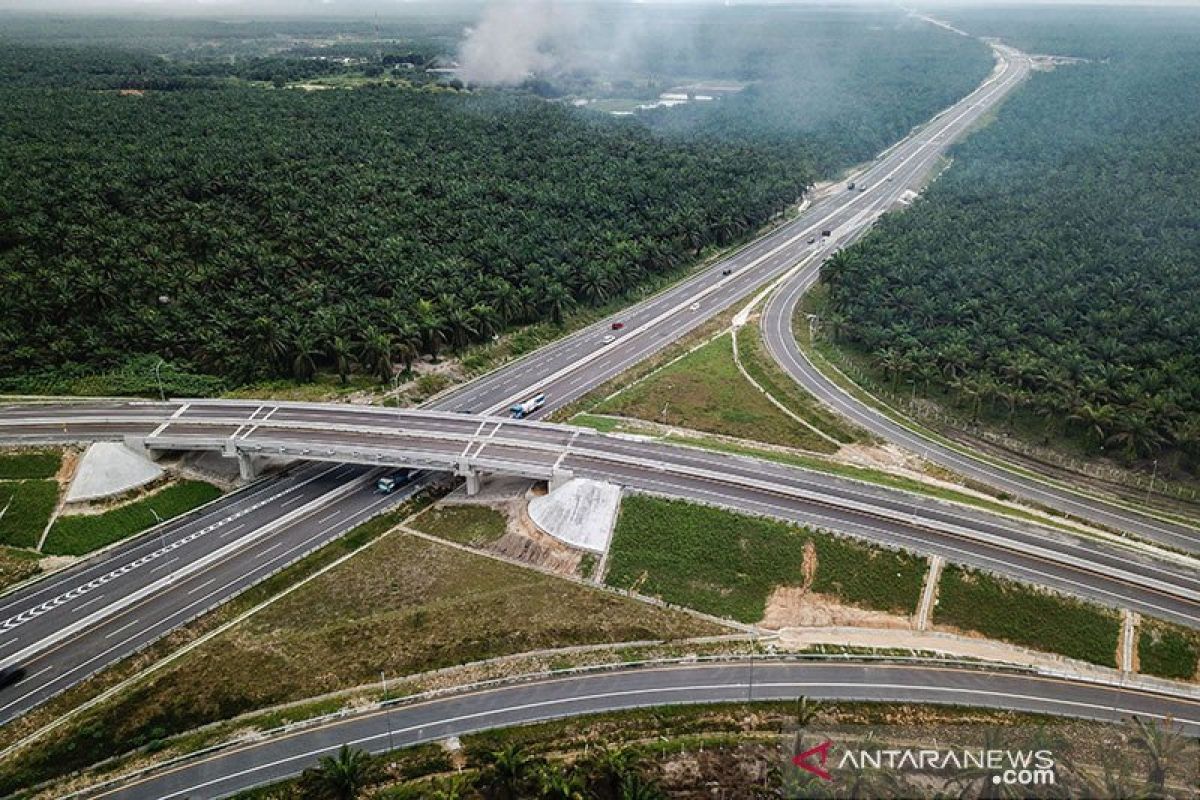 Siapkan strategi 2022, Hutama Karya percepat konstruksi Tol Trans Sumatera