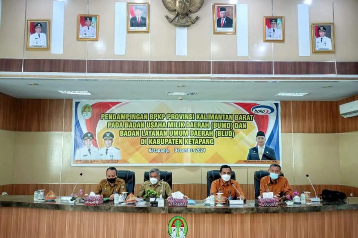 Asisten II Setda Ketapang pimpin rapat terkait pendampingan BPKP Kalbar