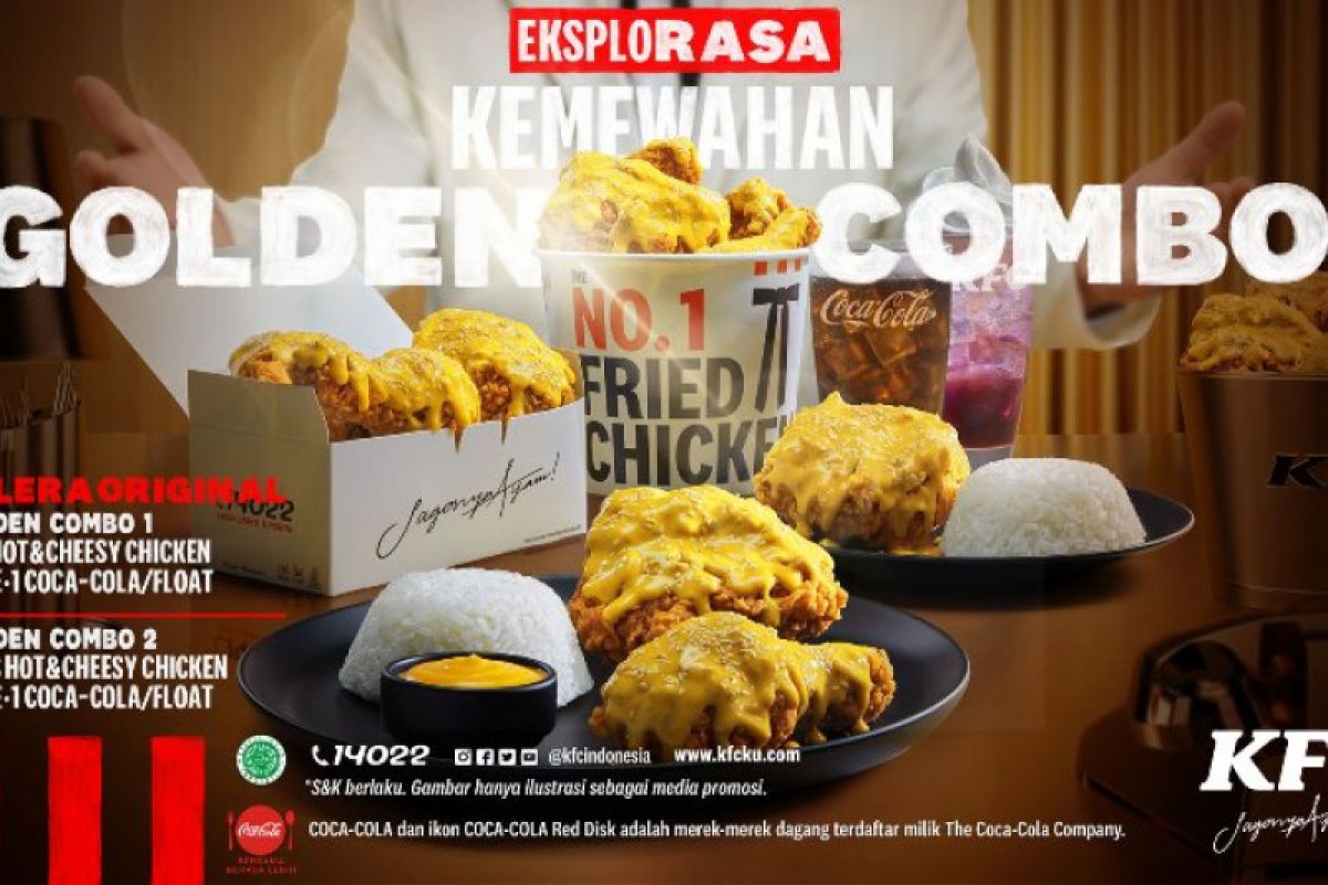 KFC Indonesia hadirkan kembali Hot & Cheesy Chicken dalam Golden Combo