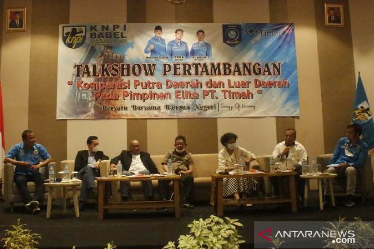 KNPI Babel minta PT Timah isi posisi strategis untuk putra daerah